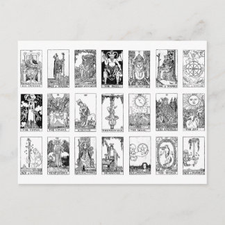 ancient tarot postcard