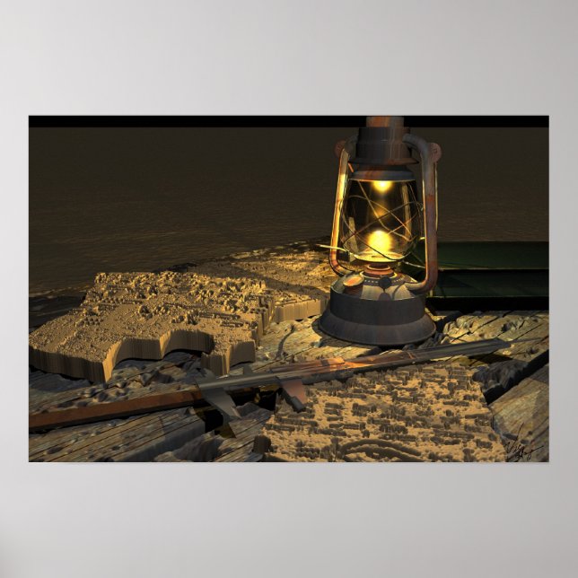 Ancient Text Poster (Front)