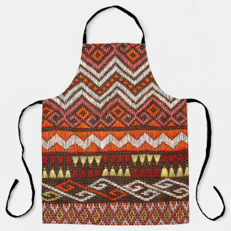 Ancient Thai handcraft, peruvian rug. Apron
