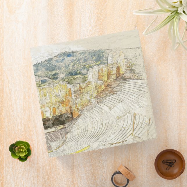 Ancient Theater of Athens Binder – Greek History  (In Situ)