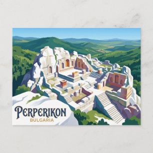 Ancient Thracian City of Perperikon Bulgaria Postcard