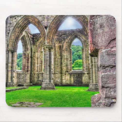 Ancient Tintern Abbey 7 Cistercian Monastery Wales Mouse Pad