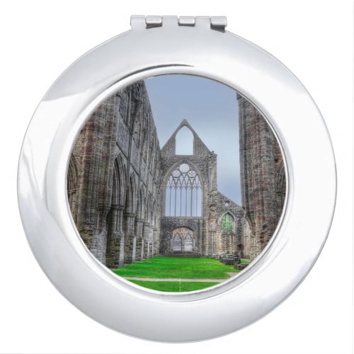 Ancient Tintern Abbey 8 Cistercian Monastery Wales Compact Mirror