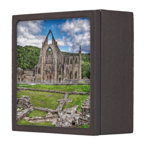 Ancient Tintern Abbey Cistercian Monastery Wales Jewelry Box