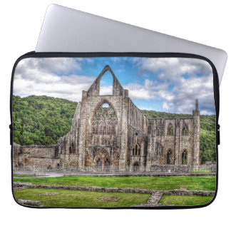 Ancient Tintern Abbey, Cistercian Monastery, Wales Laptop Sleeve