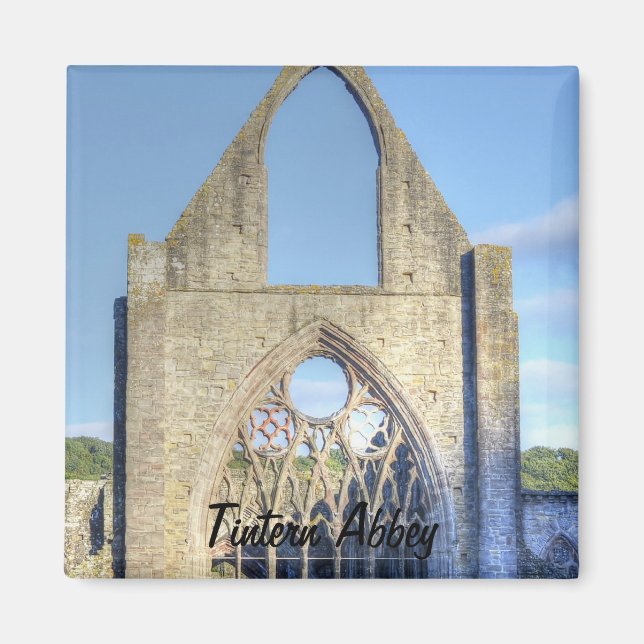 Ancient Tintern Abbey, Cistercian Monastery, Wales Magnet (Front)