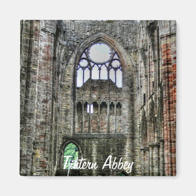 Ancient Tintern Abbey, Cistercian Monastery, Wales Magnet (Front)