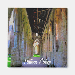 Ancient Tintern Abbey, Cistercian Monastery, Wales Magnet