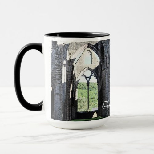 Ancient Tintern Abbey Cistercian Monastery Wales Mug