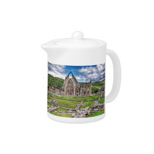 Ancient Tintern Abbey Cistercian Monastery Wales Teapot