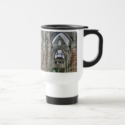 Ancient Tintern Abbey Cistercian Monastery Wales Travel Mug
