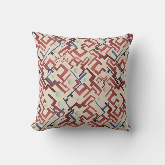 Ancient Touch  Throw Pillow (Front)