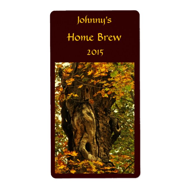 Ancient Tree Beer Label (Front)