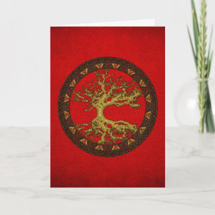 Ancient Tree of Life Card