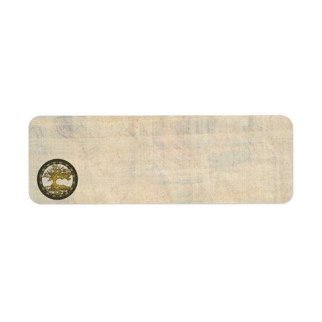 Ancient Tree of Life Label (Front)