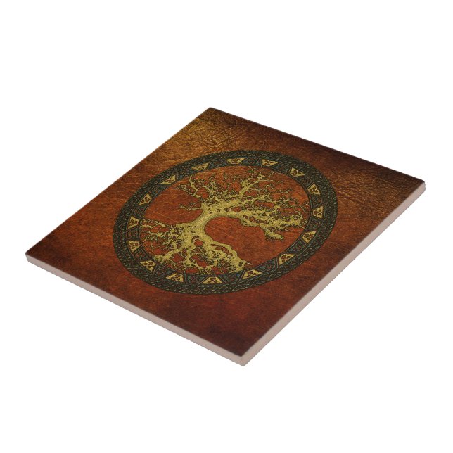 Ancient Tree of Life Tile (Side)