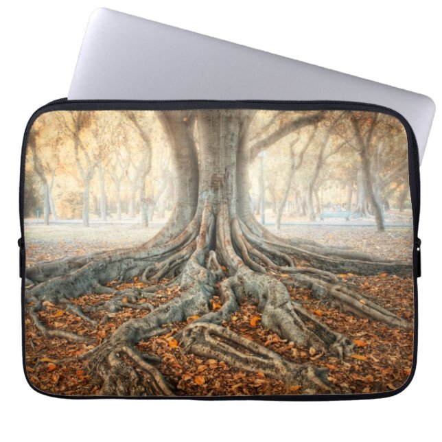 Ancient Tree Roots Laptop Sleeve (Front)