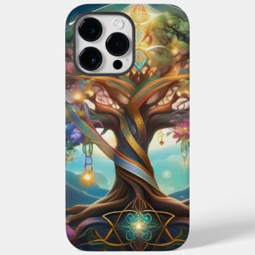 Ancient Tree with Bright Yellow Colors Case_Mate iPhone 14 Pro Max Case