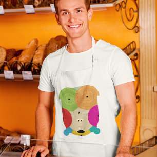 ancient triangle adult apron