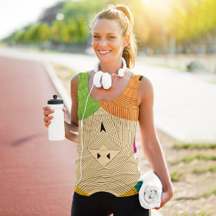 Ancient triangle tank top