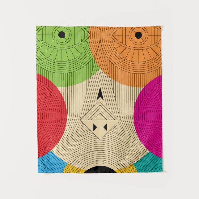 Ancient triangle tapestry (Front)