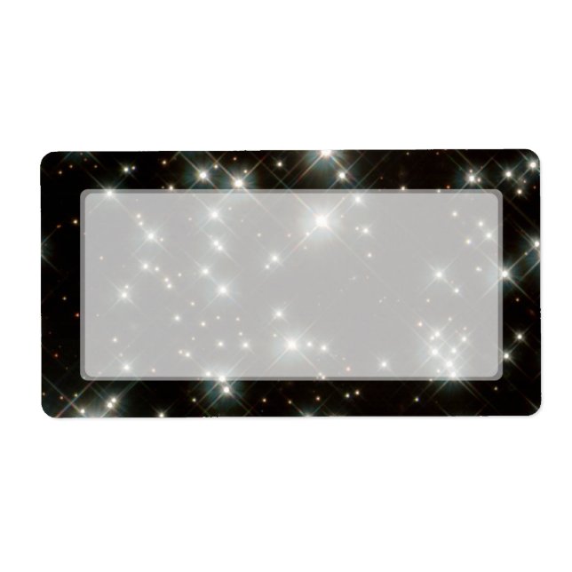 Ancient White Dwarf Stars In The Milky Way Galaxy Label (Front)