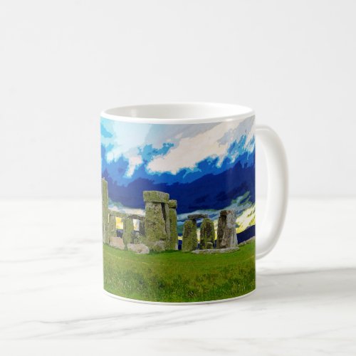 Ancient Wonder Architecture of Stonehenge England  Coffee Mug