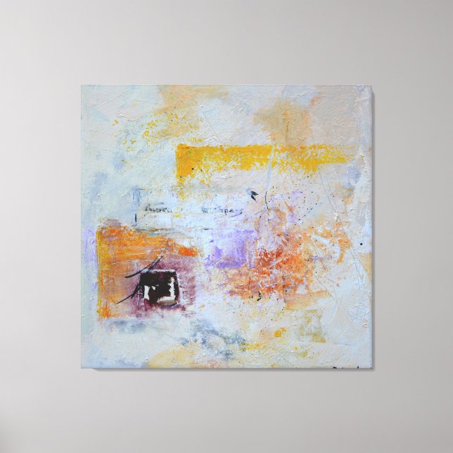 Ancient writing  canvas print (Front)