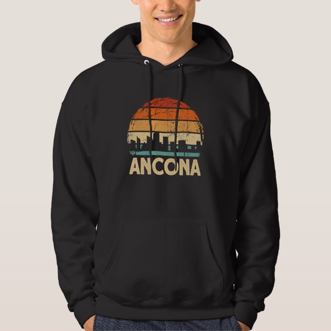 Ancona Skyline Hoodie (Front)