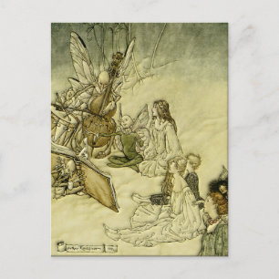 And a Fairy Song - Arthur Rackham Postcard