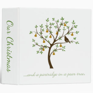 And a partridge in a pear tree binder