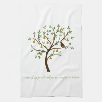 And a partridge in a pear tree towel