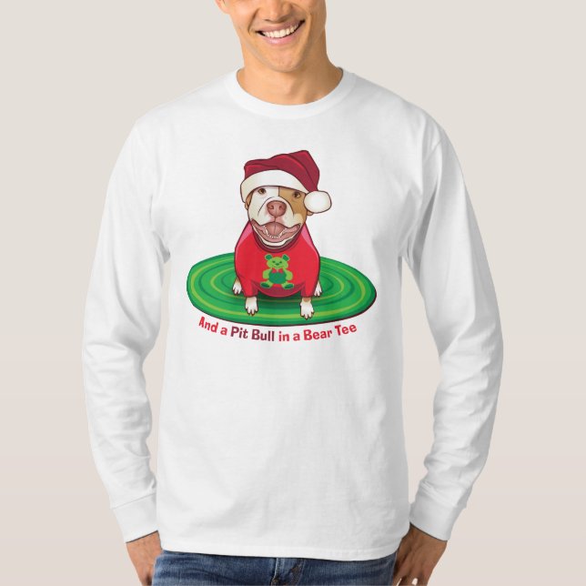 And a Pit Bull in Bear Tee (Front)