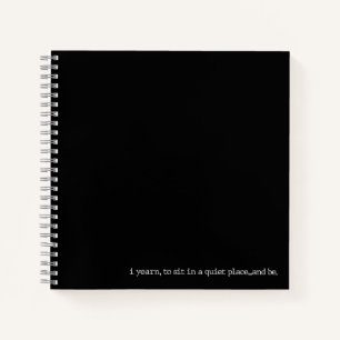 "...and be." Specialty Spiral Poetry Journal