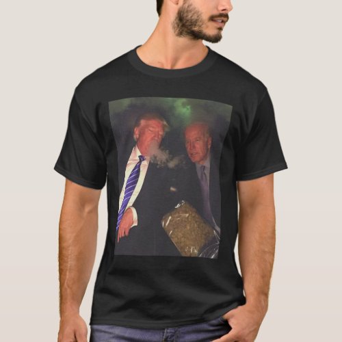 And Biden Smoking Weed  T_Shirt