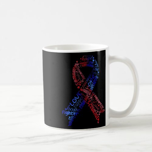 And Blue Ribbon Congenital Heart Disease Awareness Coffee Mug