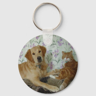  and cat keychain