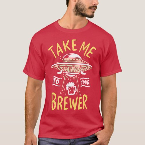 and Craft Beer Hops Homebrew Beer Brewing Brewer T_Shirt