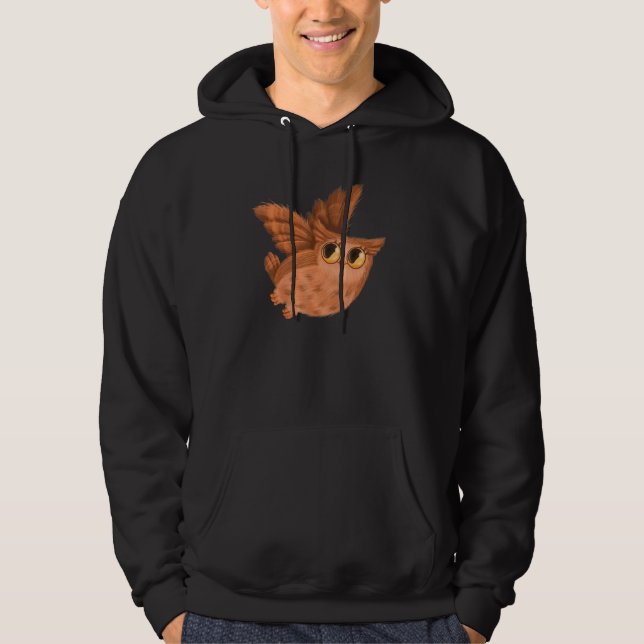 And Cute Mama Owl Hoodie (Front)