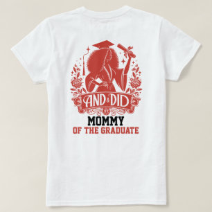 AND DID Urban Female Silhouette Trendy Graduation T-Shirt