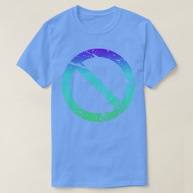 and Easy to Use Warning SIgn T-Shirt (Design Front)