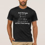 And God Said (Maxwell's equations) T-Shirt