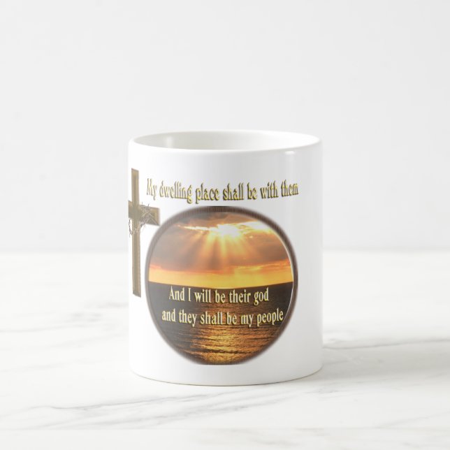 And I shall be their God Coffee Mug (Center)