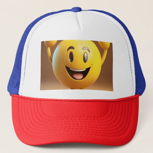 And if youd like a title for it how about Smili Trucker Hat