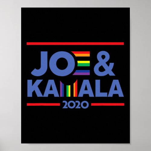 And Kamala 2020 For Joe Biden Kamala Harris Gay Pr Poster