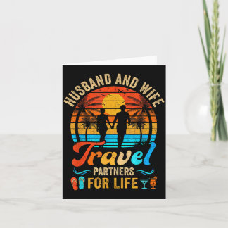 And Men Husband Wife Travel Partners Life Card