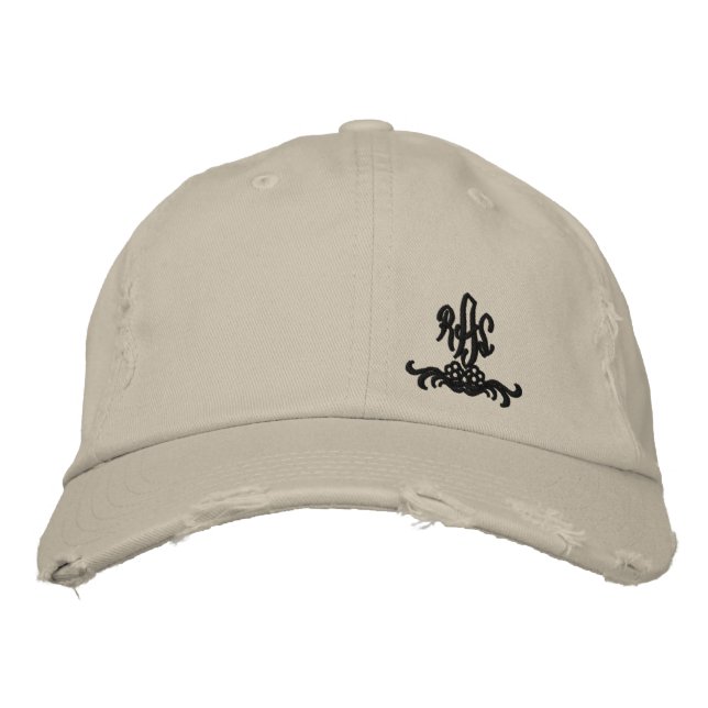 and nigel embroidered baseball hat (Front)