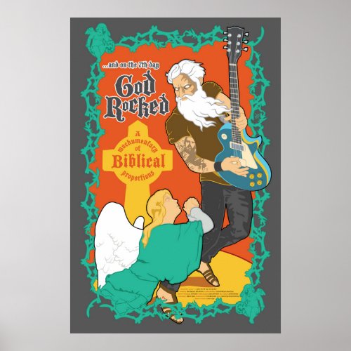 And on the 7th Day God Rocked Official Poster Poster
