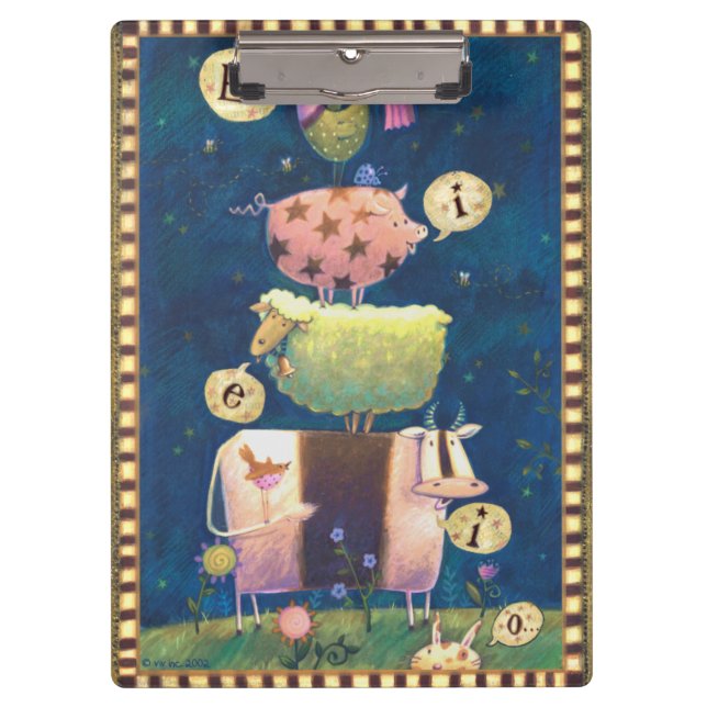 And On This Farm Clipboard (Front)