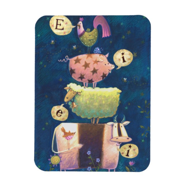 And On This Farm Magnet (Vertical)